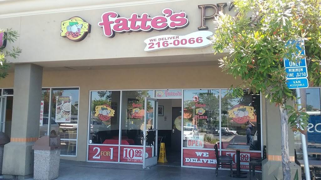Fattes Pizza Of Chula Vista | meal takeaway | Fatte’s Pizza, 1550 E H St, Chula Vista, CA 91913, USA | 6192160066 OR +1 619-216-0066