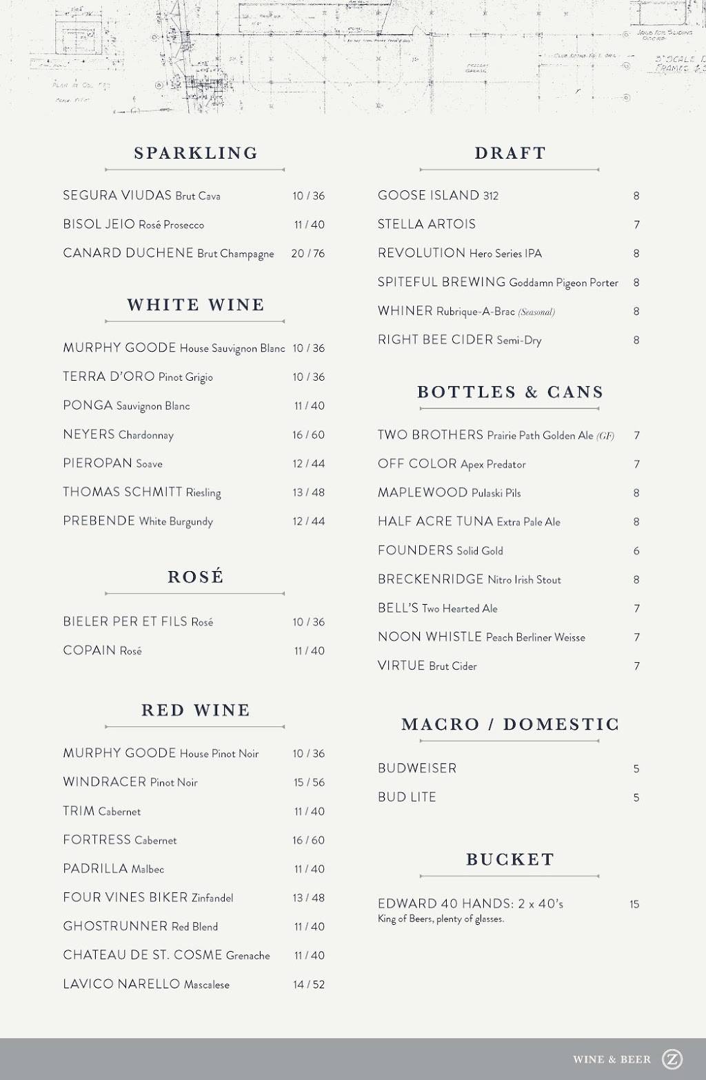 The Bar at Hotel Zachary | night club | 3630 N Clark St, Chicago, IL 60613, USA | 7733022300 OR +1 773-302-2300