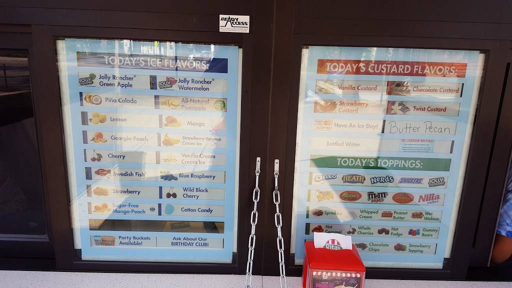 Ritas Italian Ice & Frozen Custard | restaurant | 3109 Martin Luther King Jr Ave SE, Washington, DC 20032, USA | 2025630204 OR +1 202-563-0204