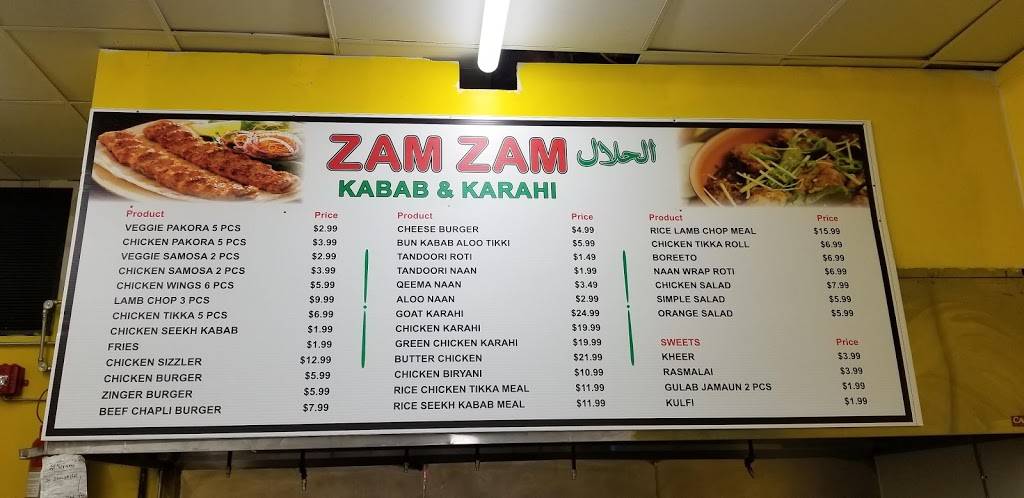 zam zam Halal Kitchen | restaurant | 1000 Dundalk Ave, Baltimore, MD 21224, USA | 4437390539 OR +1 443-739-0539