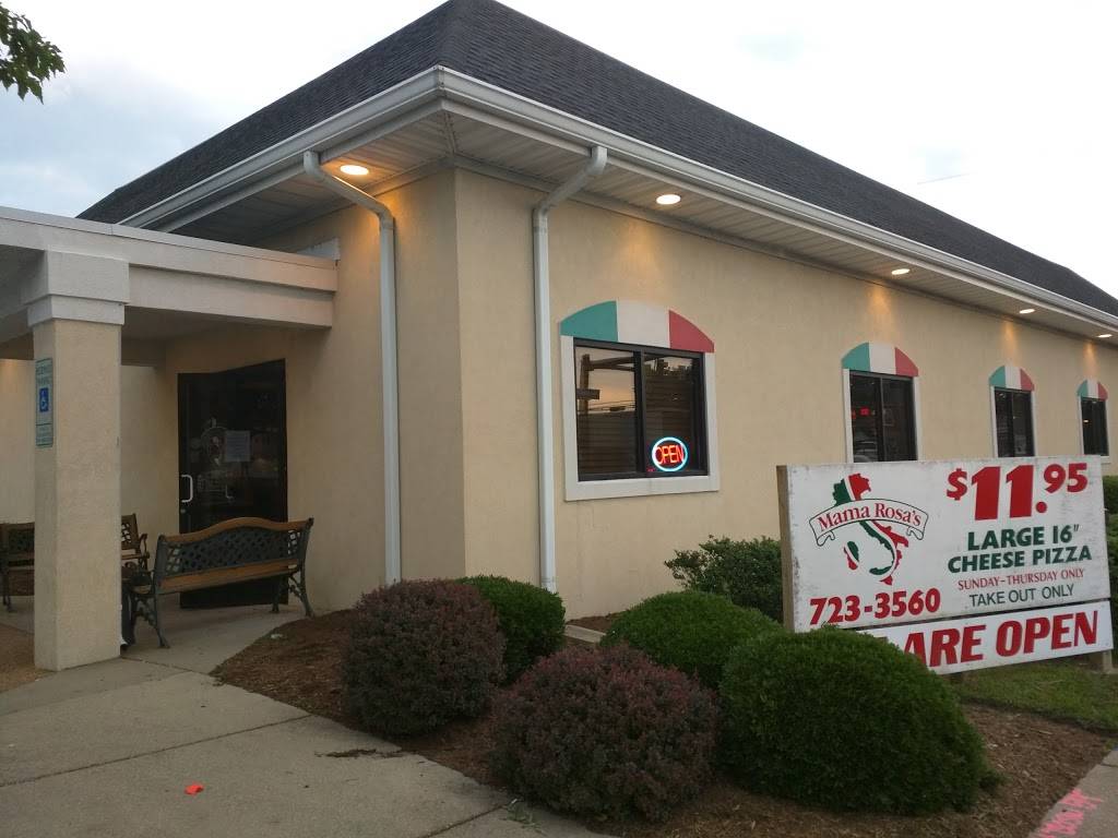 Mama Rosas Italian Family Restaurant | restaurant | 617 E Mercury Blvd, Hampton, VA 23663, USA | 7577233560 OR +1 757-723-3560