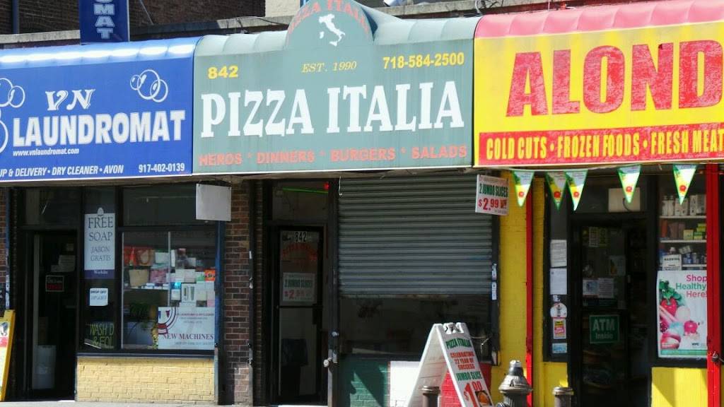 Pizza Italia | restaurant | 842 E 180th St, Bronx, NY 10460, USA | 7185842500 OR +1 718-584-2500
