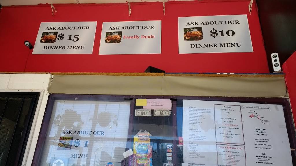 Good Eats Restaurants | restaurant | 5002 Belair Rd, Baltimore, MD 21206, USA | 4104830000 OR +1 410-483-0000