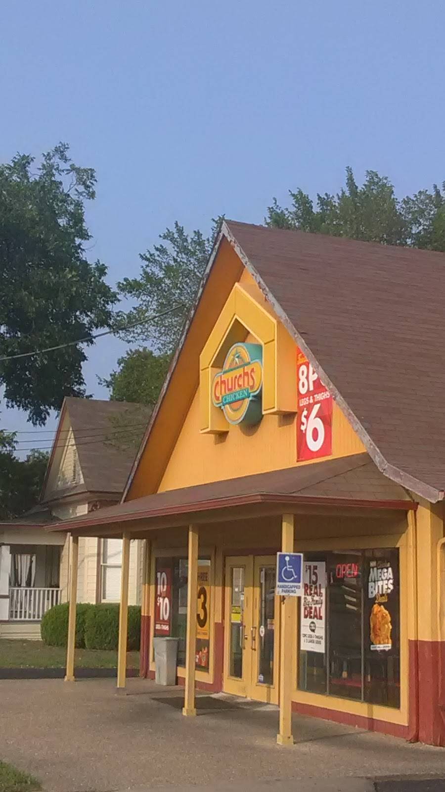 Churchs Chicken | restaurant | 704 Ferris Ave, Waxahachie, TX 75165, USA | 9729373219 OR +1 972-937-3219