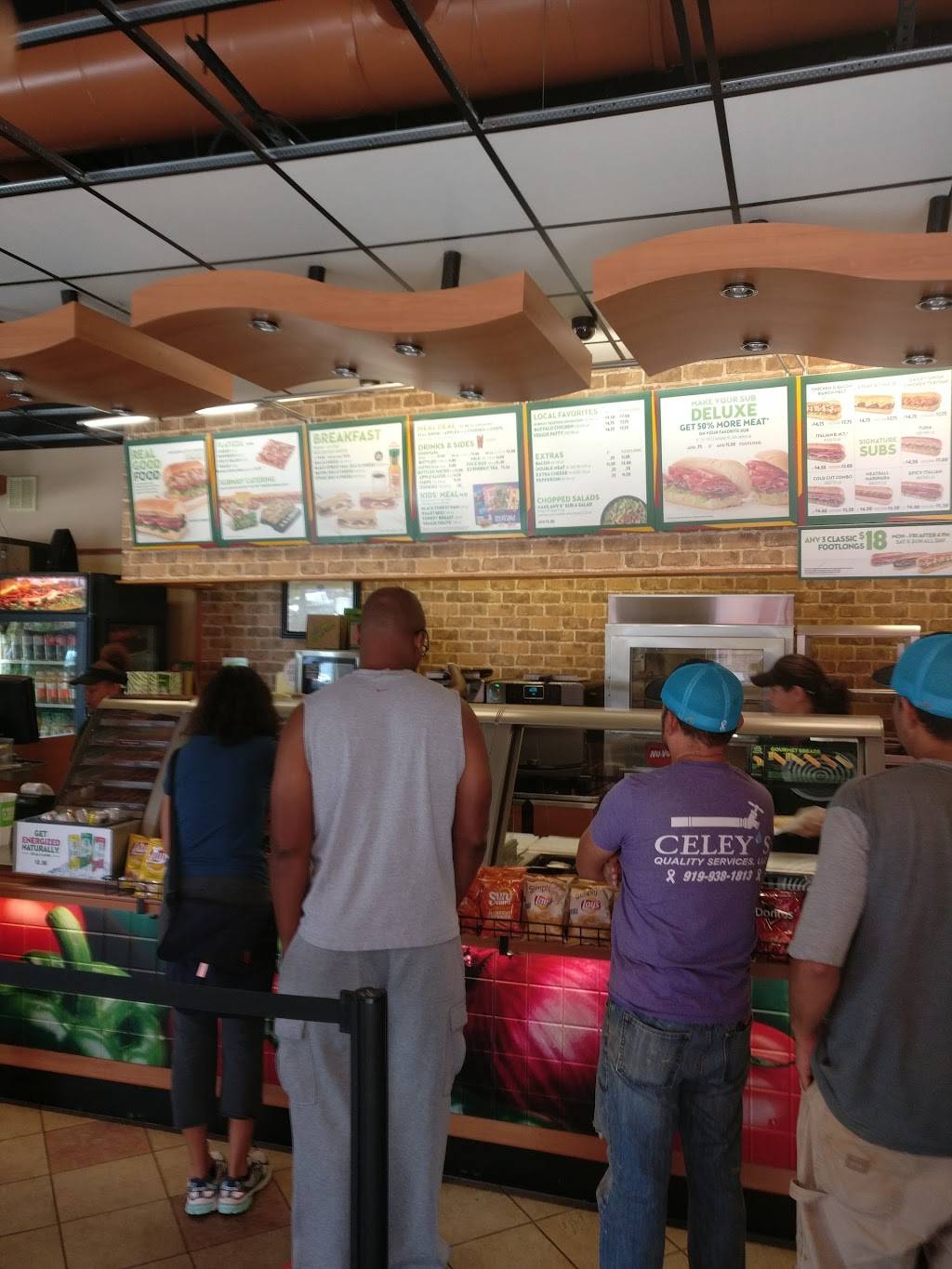 Subway | restaurant | 10130-300 Green Level Church Road, Cary, NC 27519, USA | 9194609422 OR +1 919-460-9422