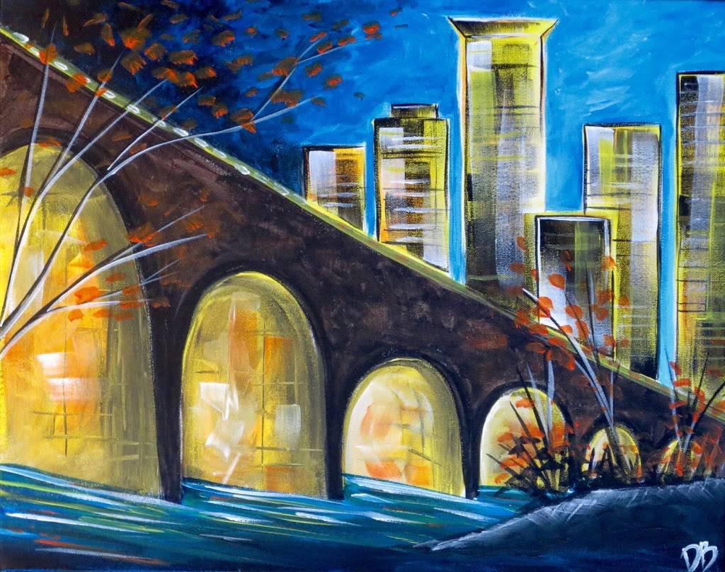 Wine & Canvas - Minneapolis | restaurant | 2900 Pentagon Dr, Minneapolis, MN 55418, USA | 6127123412 OR +1 612-712-3412