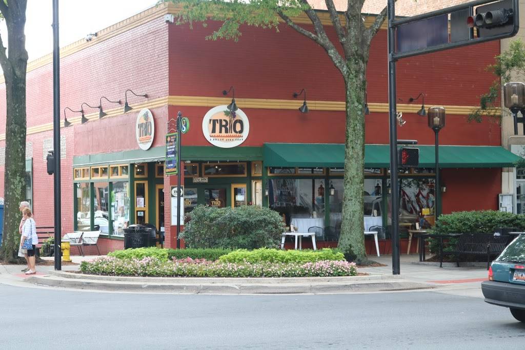 Trio - A Brick Oven Cafe | restaurant | 22 N Main St, Greenville, SC 29601, USA | 8644671000 OR +1 864-467-1000
