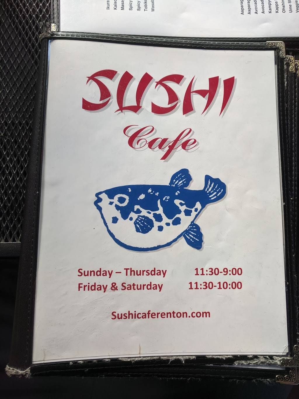 Sushi Cafe | restaurant | 4605 NE 4th St, Renton, WA 98059, USA | 4259883650 OR +1 425-988-3650