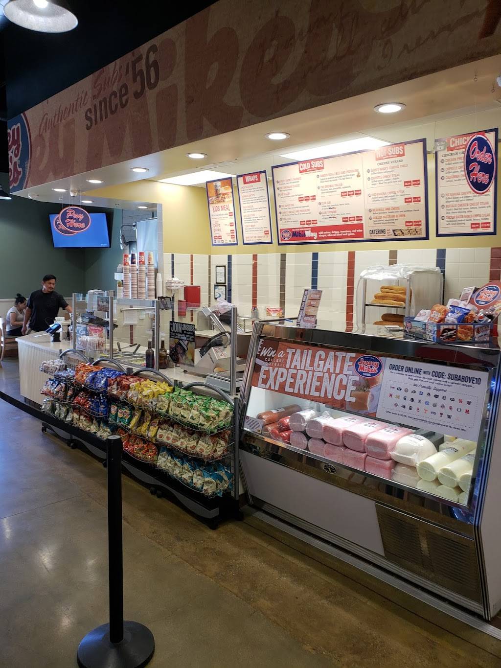 Jersey Mikes Subs | meal takeaway | 8420 Balboa Blvd Unit 112, Northridge, CA 91325, USA | 8189600996 OR +1 818-960-0996