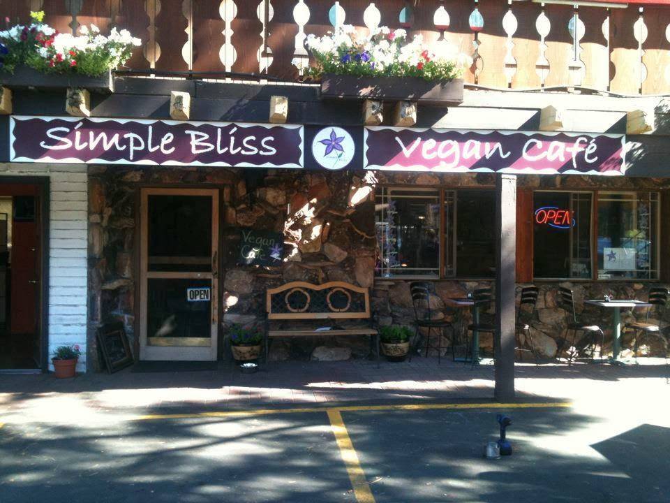 Simple Bliss Vegan Cafe | cafe | 2540 Lake Tahoe Blvd #7, South Lake Tahoe, CA 96150, USA | 5305421474 OR +1 530-542-1474