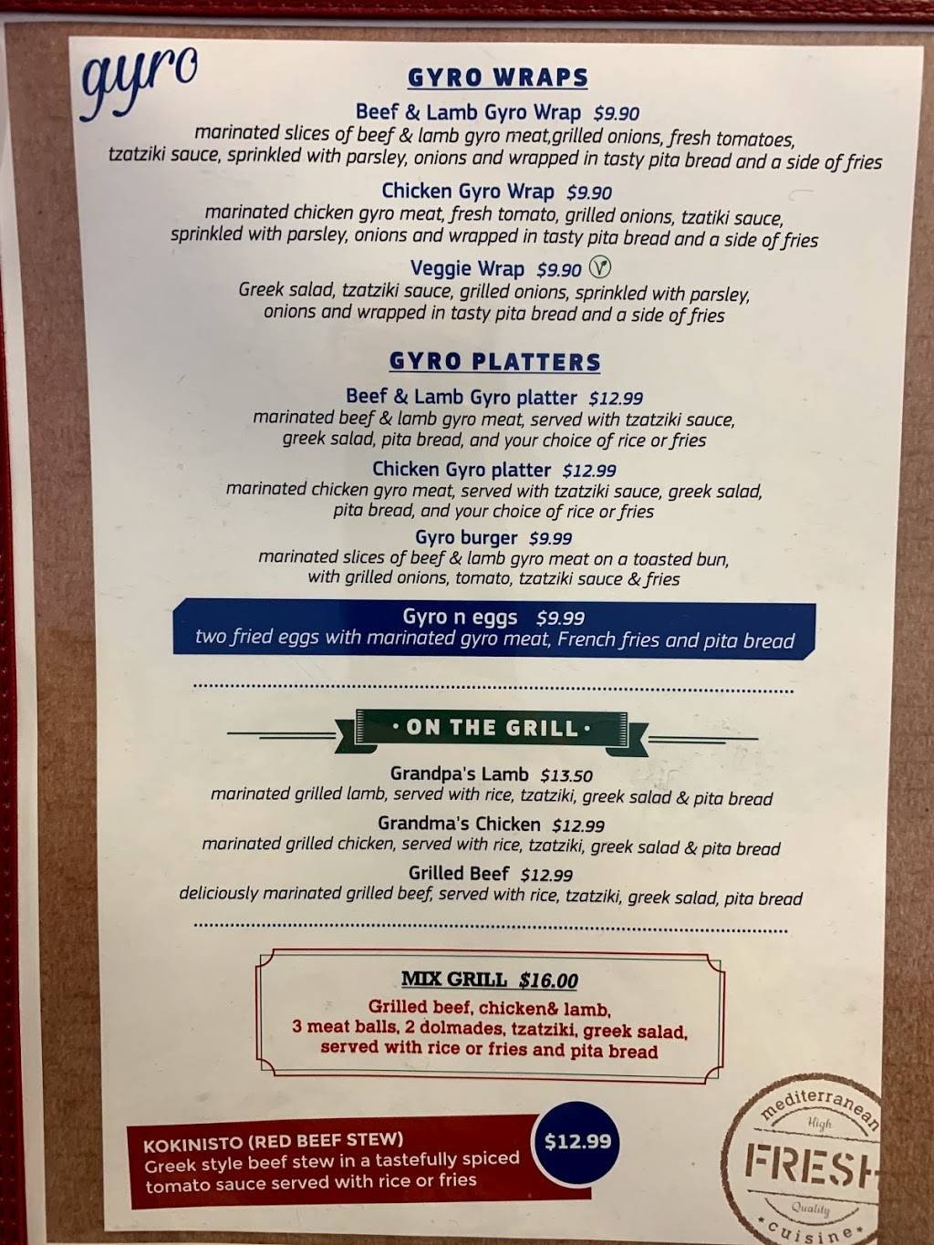 Mediterraneo | restaurant | 628 Parker Rd, Fairfield, CA 94533, USA | 7078035112 OR +1 707-803-5112