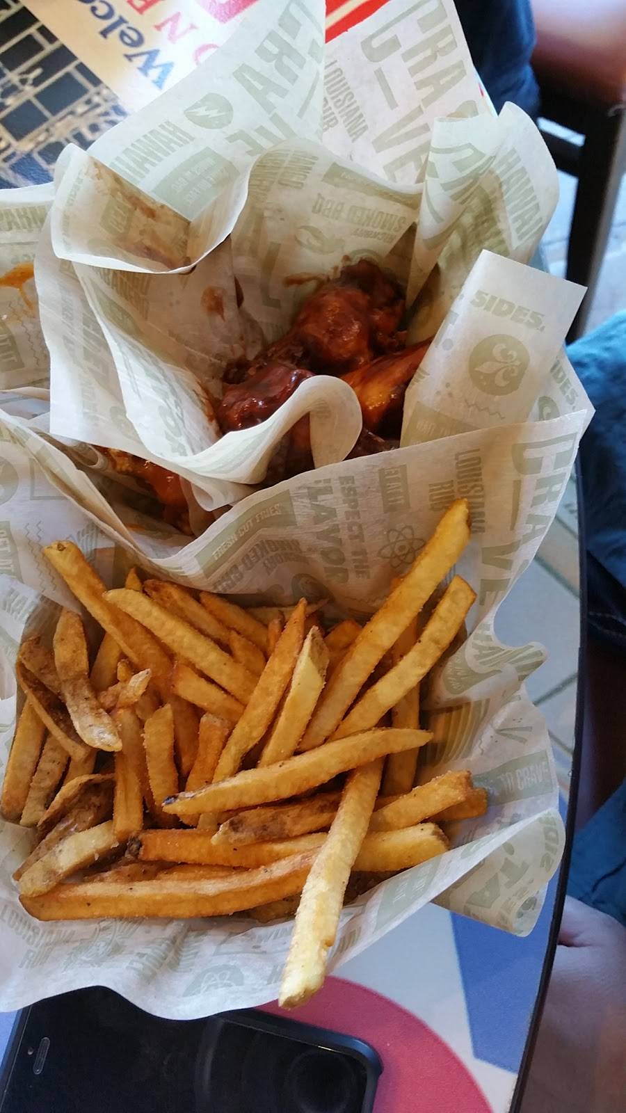 Wingstop | restaurant | 4116 S Carrier Pkwy Ste 100, Grand Prairie, TX 75052, USA | 9722668600 OR +1 972-266-8600