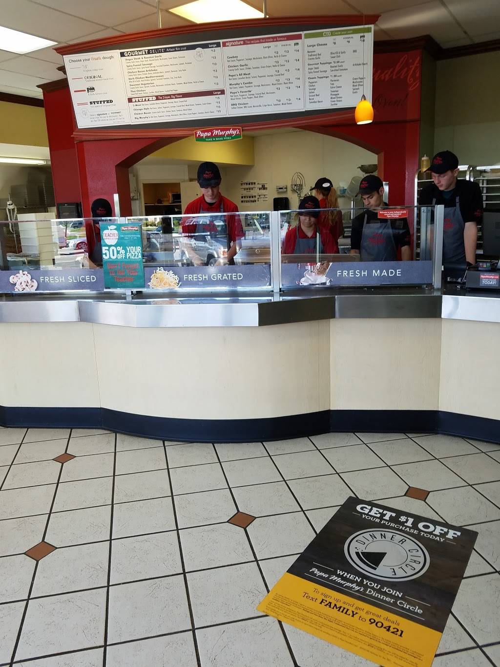 Papa Murphys | Take N Bake Pizza | meal takeaway | 2688 W 9000 S, West Jordan, UT 84088, USA | 8015666667 OR +1 801-566-6667