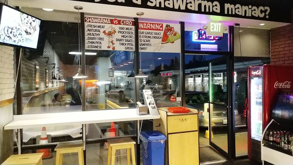 Shawarmaniac Mediterranean Grill | restaurant | 11510 124th Ave NE, Kirkland, WA 98033, USA | 4258030337 OR +1 425-803-0337