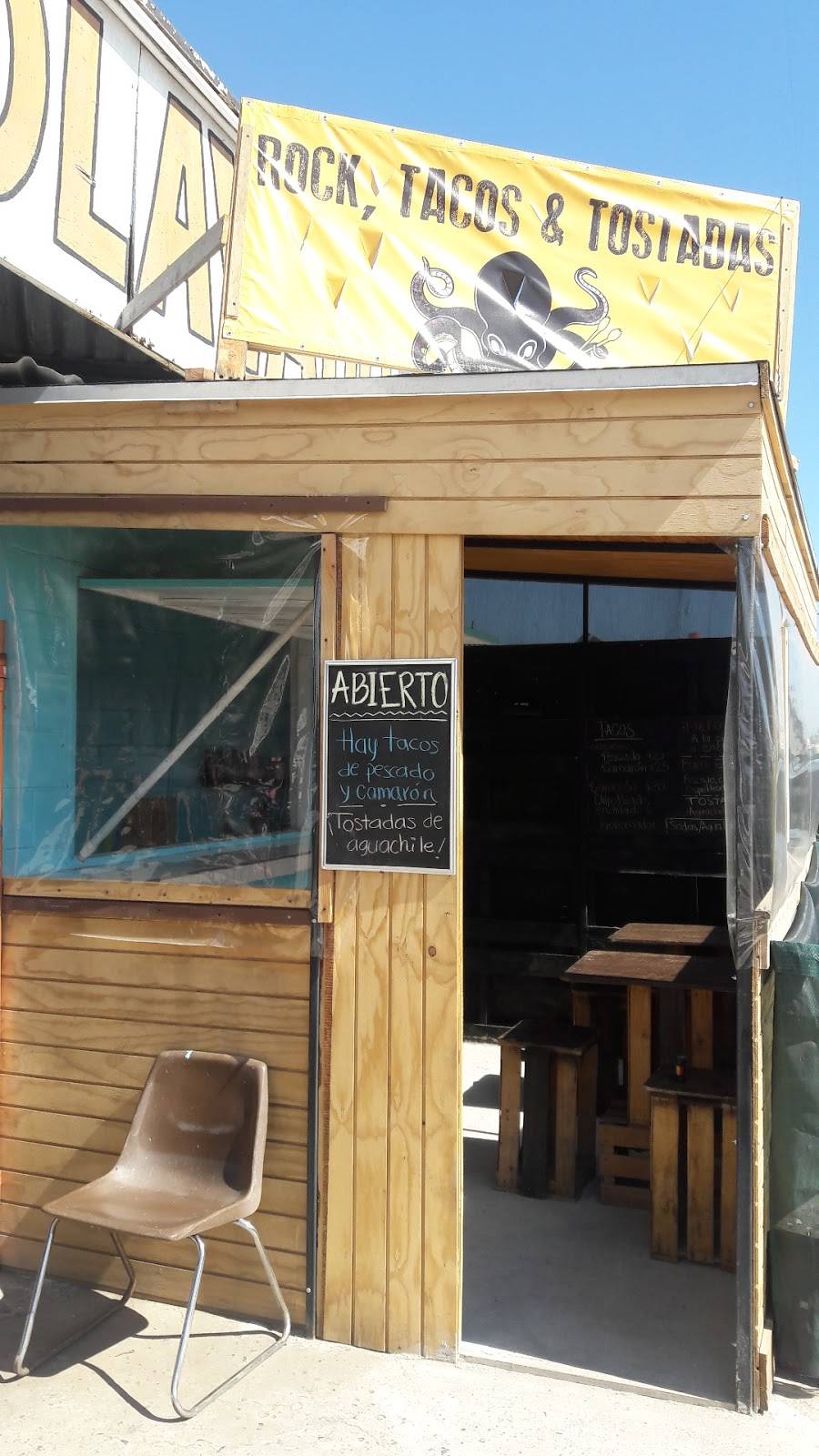 Rock Tacos & Tostadas | restaurant | Parcela 39, 22710 Rosarito, B.C., Mexico | 016611234019 OR +52 661 123 4019