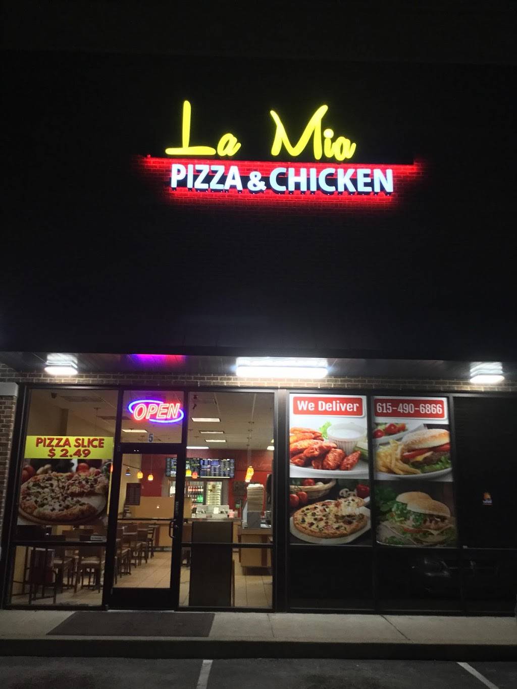 La Mia Pizza & Chicken | meal delivery | 2510 Murfreesboro Pike STE 5, Nashville, TN 37217, USA | 6154906866 OR +1 615-490-6866