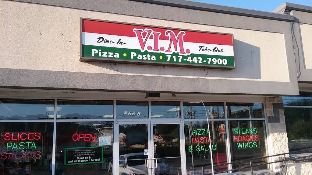 VIM Pizza & Italian Restaurant | restaurant | 5351 Lincoln Hwy, Gap, PA 17527, USA | 7174427900 OR +1 717-442-7900