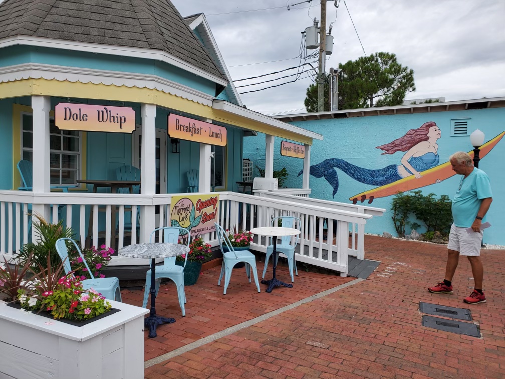 The Mermaid Cafe | restaurant | 113 Flagler Ave, New Smyrna Beach, FL 32169, USA | 3864104033 OR +1 386-410-4033