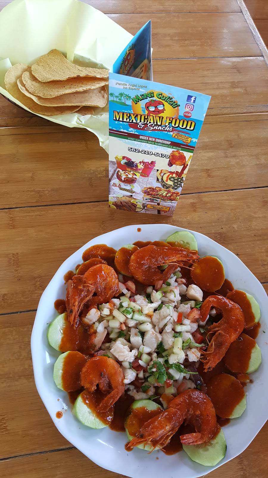 Mini Culichi Mexican Snacks | restaurant | 14935 Bellflower Blvd, Bellflower, CA 90706, USA | 5622195550 OR +1 562-219-5550