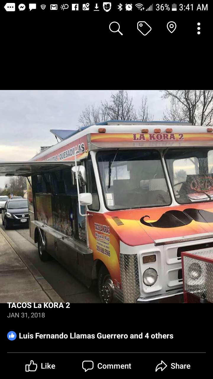 Tacos la kora 2 | restaurant | Murray Dr, Stockton, CA 95210, USA | 2096884820 OR +1 209-688-4820