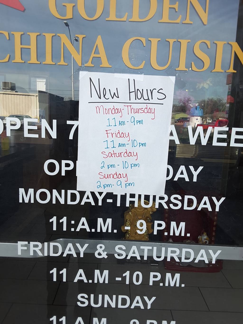 Golden China Cuisine | restaurant | 2032 Austin Hwy, San Antonio, TX 78218, USA | 2109718388 OR +1 210-971-8388