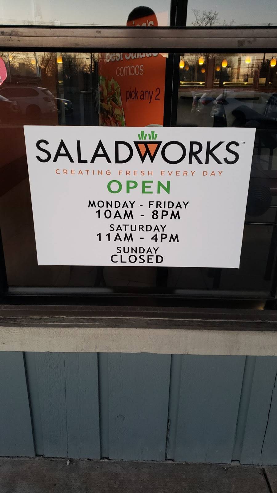 Saladworks | restaurant | 914 N, NJ-73, Marlton, NJ 08053, USA | 8565961991 OR +1 856-596-1991
