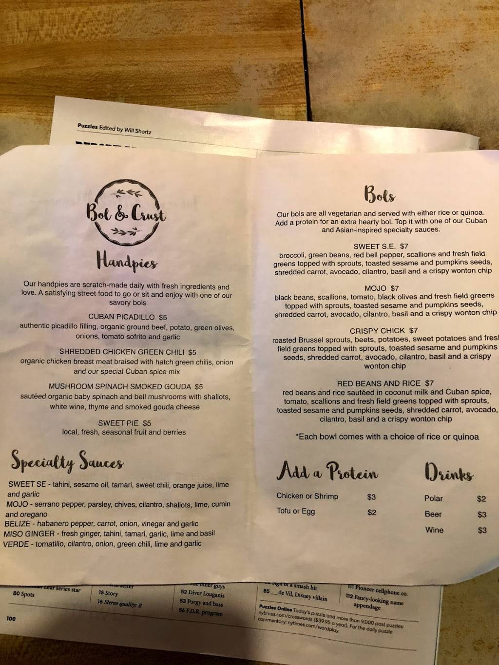 Bol And Crust | restaurant | 5505 SE 28th Ave, Portland, OR 97202, USA | 9714002181 OR +1 971-400-2181