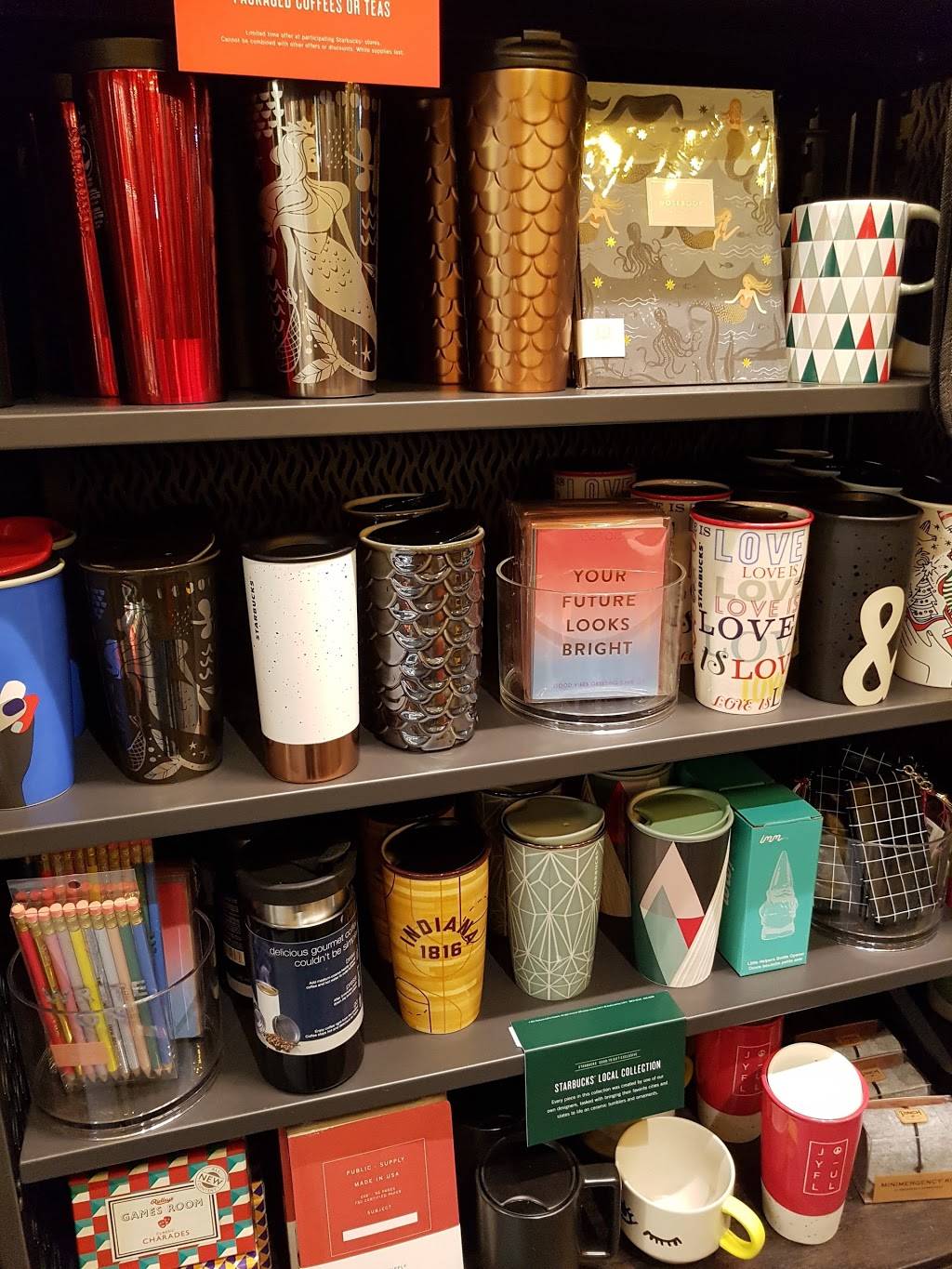 Starbucks | cafe | 645 D, W 11th St, Indianapolis, IN 46202, USA | 3178223740 OR +1 317-822-3740