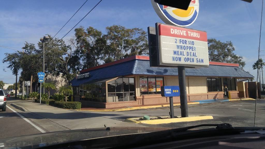 Burger King | restaurant | 7371 Seminole Blvd, Seminole, FL 33772, USA | 7272909880 OR +1 727-290-9880