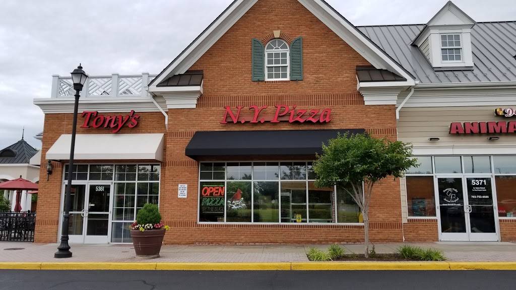 Tonys New York Pizza | restaurant | 5361 Merchants View Sq, Haymarket, VA 20169, USA | 5712486290 OR +1 571-248-6290