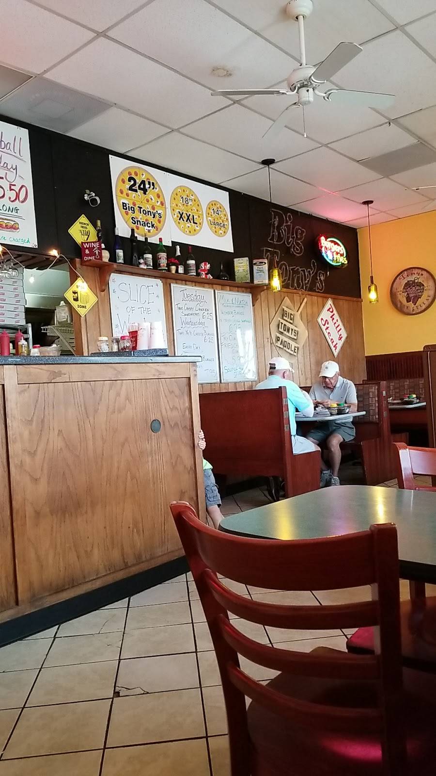 Big Tonys Pizza | restaurant | 201 E Hinson Ave, Haines City, FL 33844, USA | 8634198669 OR +1 863-419-8669