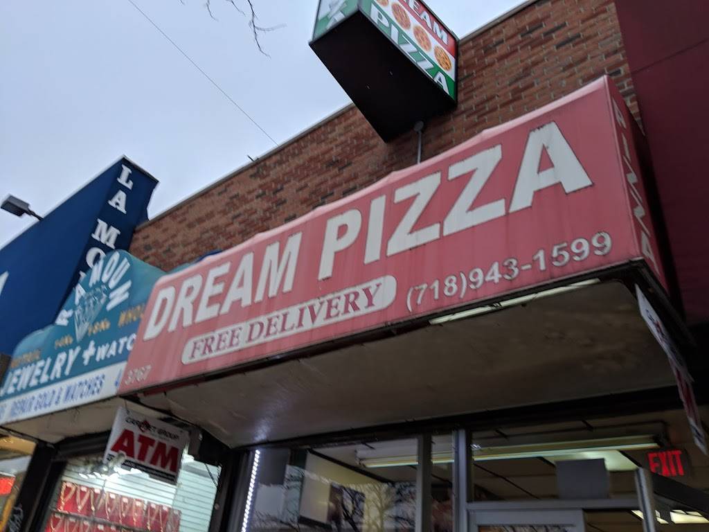 Dream Pizza | restaurant | 37-67 Junction Blvd, Queens, NY 11368, USA | 7189431599 OR +1 718-943-1599
