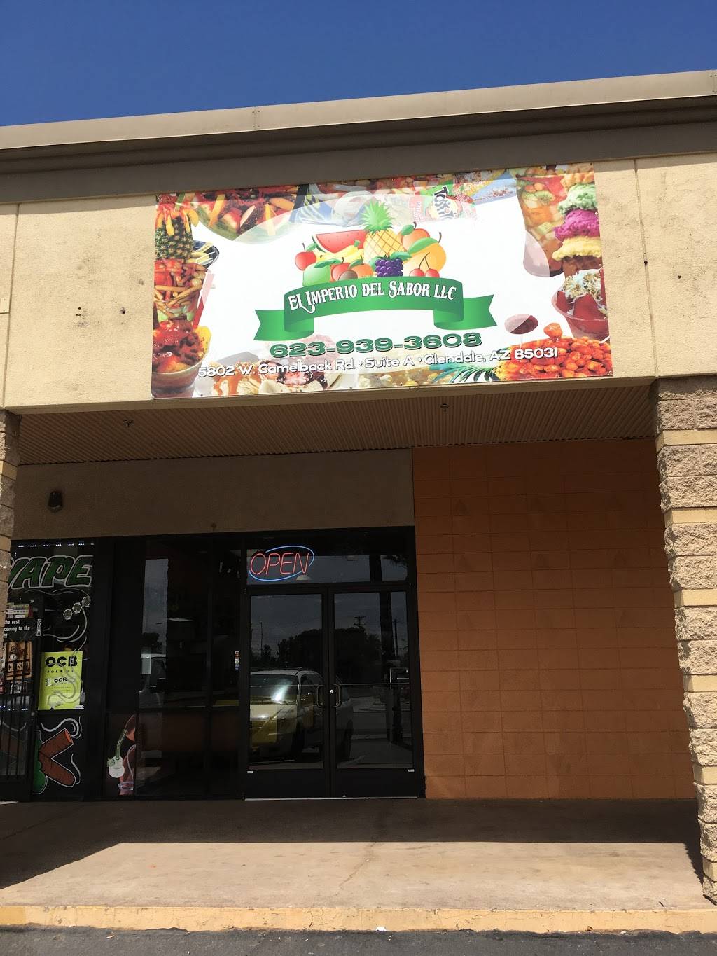 El Imperio Del Sabor LLC | restaurant | 5802 W Camelback Rd Suite A, Glendale, AZ 85301, USA | 6239393608 OR +1 623-939-3608