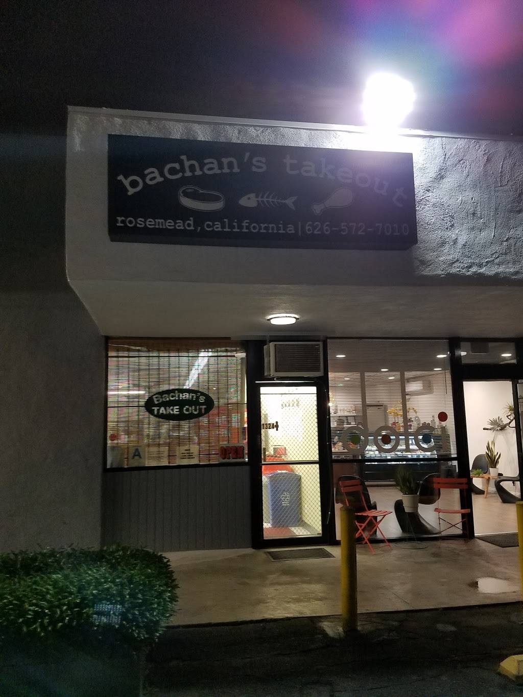 Bachans Take Out | restaurant | 1324 Potrero Grande Dr, Rosemead, CA 91770, USA | 6265727010 OR +1 626-572-7010