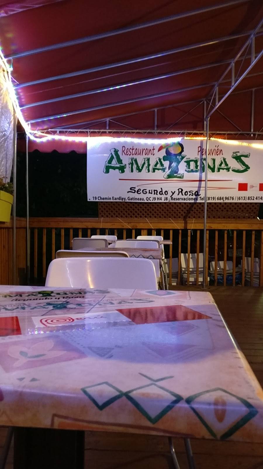 Amazonas Peruvian Restaurant | restaurant | 19 Chemin Eardley, Gatineau, QC J9H 4J8, Canada | 8196849676 OR +1 819-684-9676