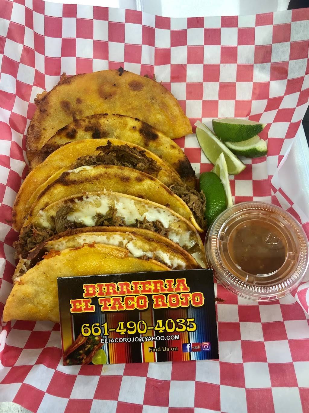 El Taco Rojo Birrieria | restaurant | 500 S Union Ave, Bakersfield, CA 93307, USA | 6614904035 OR +1 661-490-4035