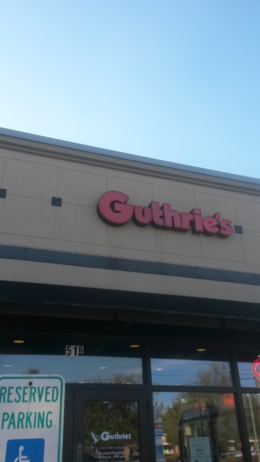 Guthries | restaurant | 51 Greeno Rd S, Fairhope, AL 36532, USA | 2519902897 OR +1 251-990-2897