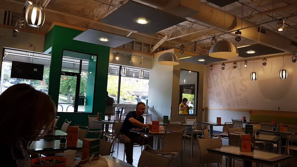 Crazy Bowls & Wraps | restaurant | 7353 Forsyth Blvd, St. Louis, MO 63130, USA | 3147839727 OR +1 314-783-9727