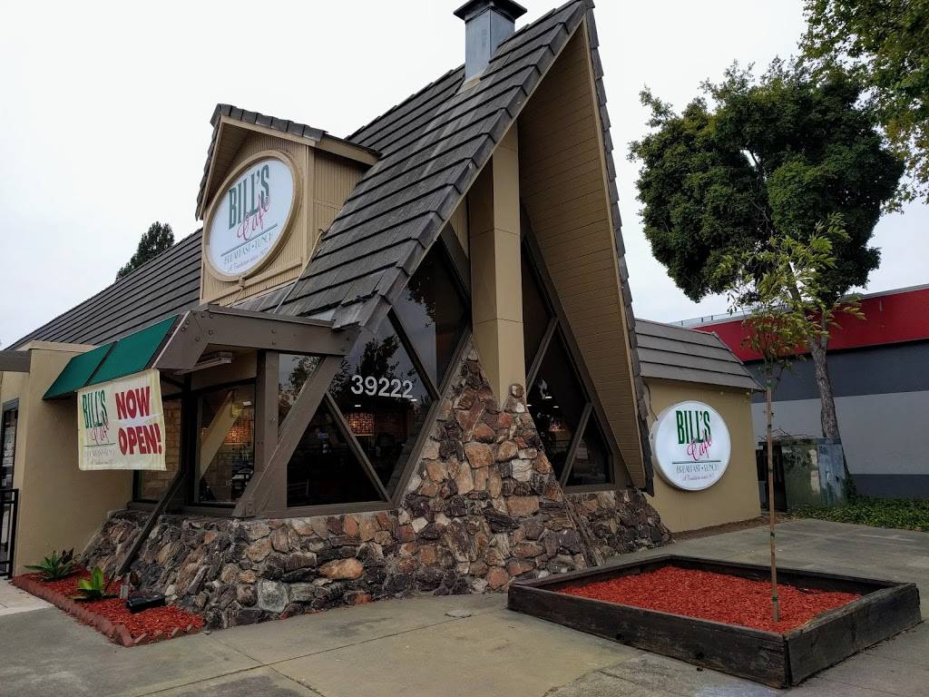 Bills Cafe | restaurant | 39222 Fremont Blvd, Fremont, CA 94538, USA | 5108942224 OR +1 510-894-2224