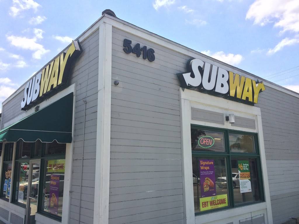 Subway Restaurant | restaurant | 5416 Norwalk Blvd B7, Whittier, CA 90601, USA | 5629083082 OR +1 562-908-3082
