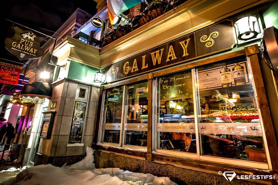 Pub Galway | restaurant | 1112 Avenue Cartier, Québec, QC G1R 2S5, Canada | 4185225282 OR +1 418-522-5282