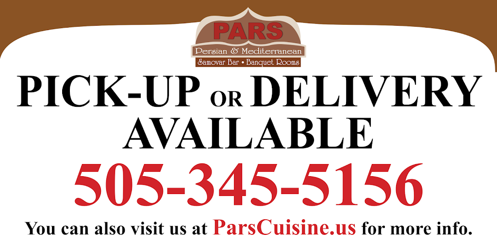 Pars Cuisine | restaurant | 4320 The 25 Way NE #100, Albuquerque, NM 87108, USA | 5053455156 OR +1 505-345-5156