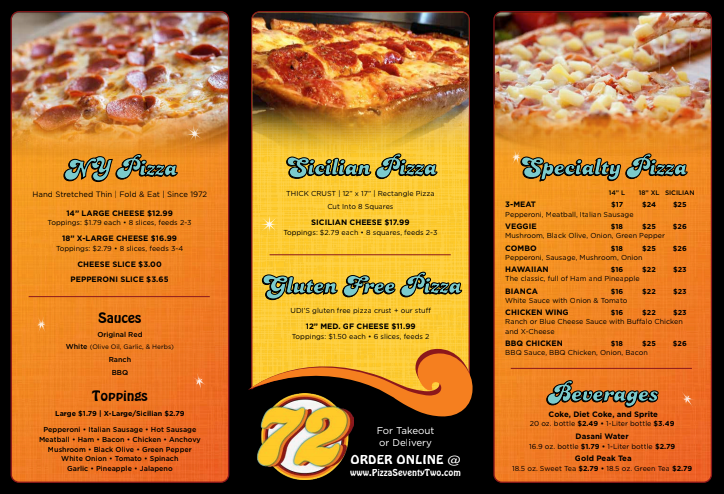 Pizza72 | meal delivery | 15220 E Iliff Ave Unit F, Aurora, CO 80014, USA | 3034980528 OR +1 303-498-0528