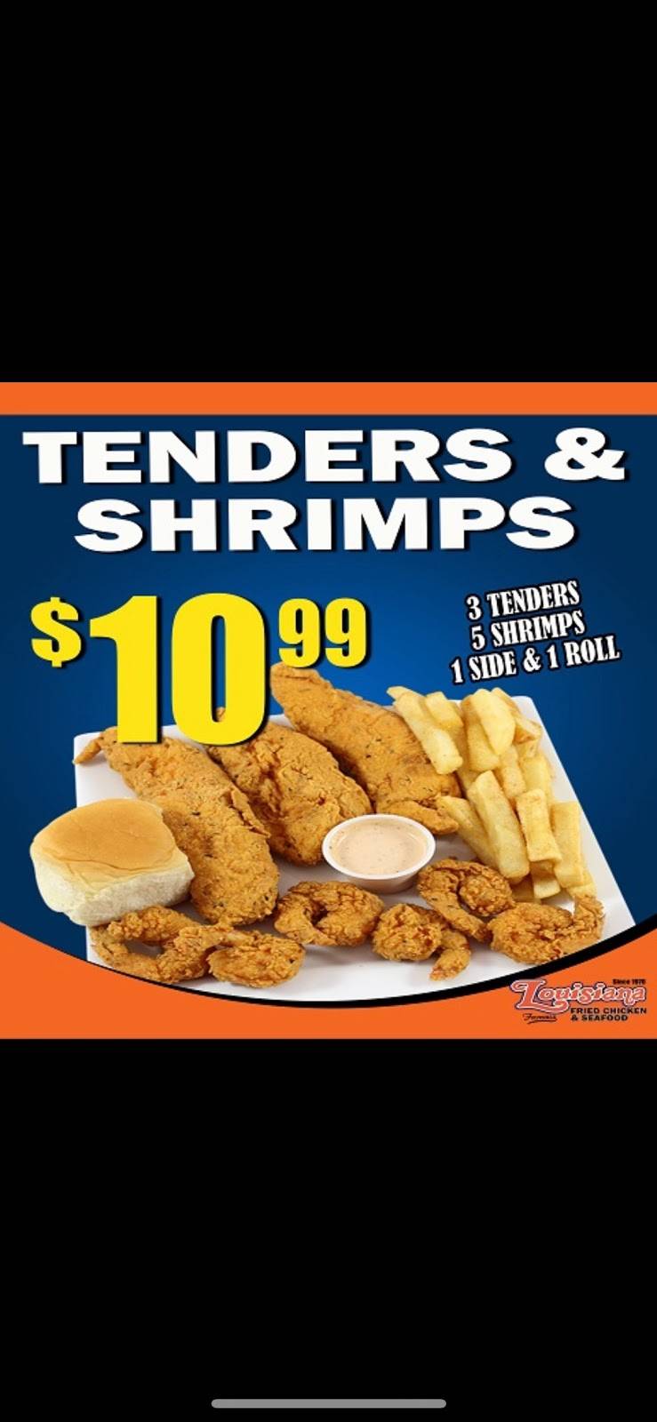 Louisiana Famous Fried Chicken And Seafood | restaurant | 5436 Hwy 6 N, Houston, TX 77084, USA | 8329066780 OR +1 832-906-6780