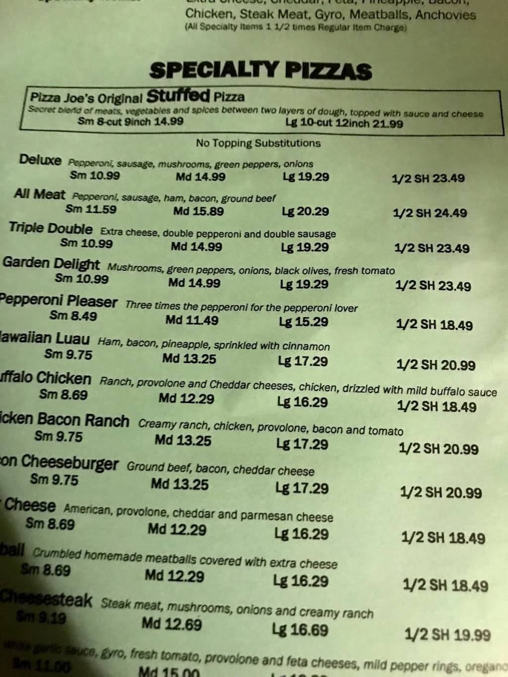 Pizza Joes & Deli | meal takeaway | 4260 Fulton Rd, Cleveland, OH 44144, USA | 2163984033 OR +1 216-398-4033