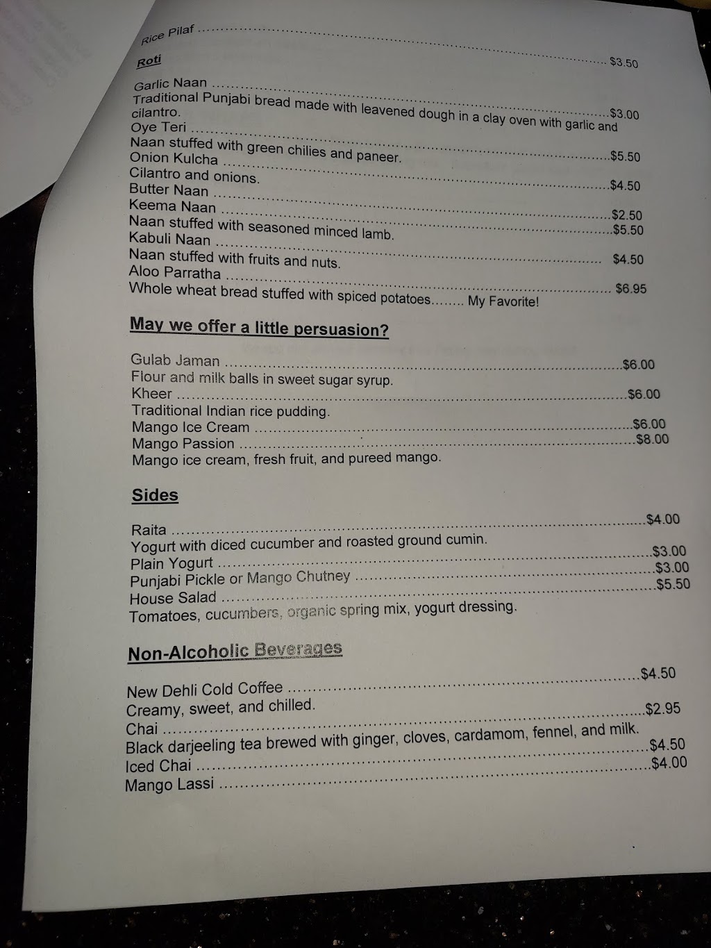 Junoon Flavors of India | meal takeaway | 3672 J St, Sacramento, CA 95816, USA | 9169429796 OR +1 916-942-9796