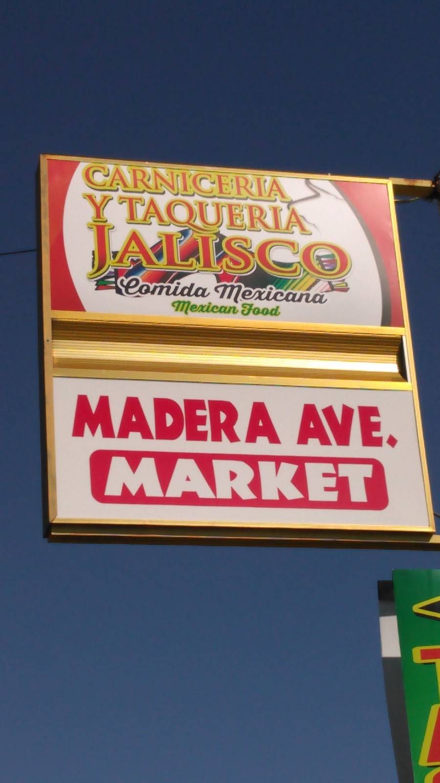 La Carniceria Y Taqueria Jalisco | restaurant | 345 W Olive Ave, Madera, CA 93637, USA | 5596758817 OR +1 559-675-8817