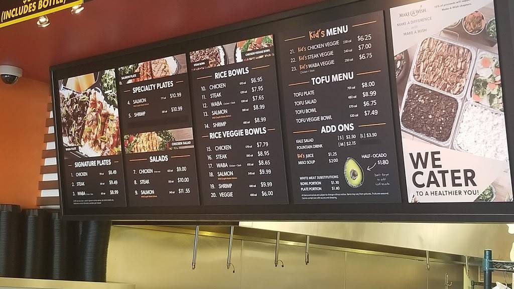 WaBa Grill | restaurant | 27923 Greenspot Rd ste d, Highland, CA 92346, USA | 9098639222 OR +1 909-863-9222