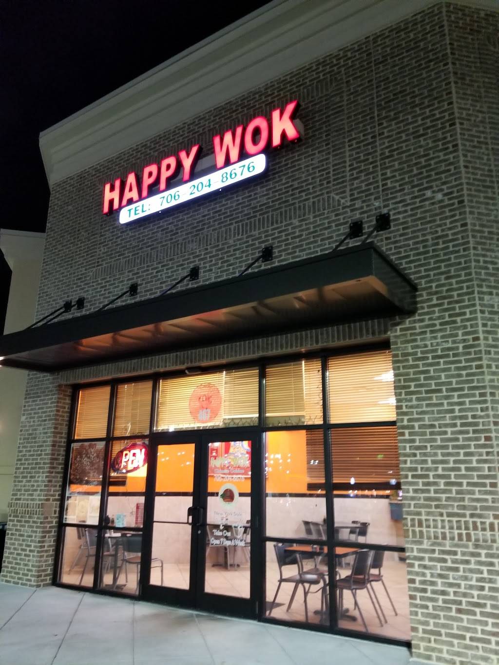 Happy Wok | restaurant | 467 Turner McCall Blvd NE, Rome, GA 30165, USA | 7062048676 OR +1 706-204-8676
