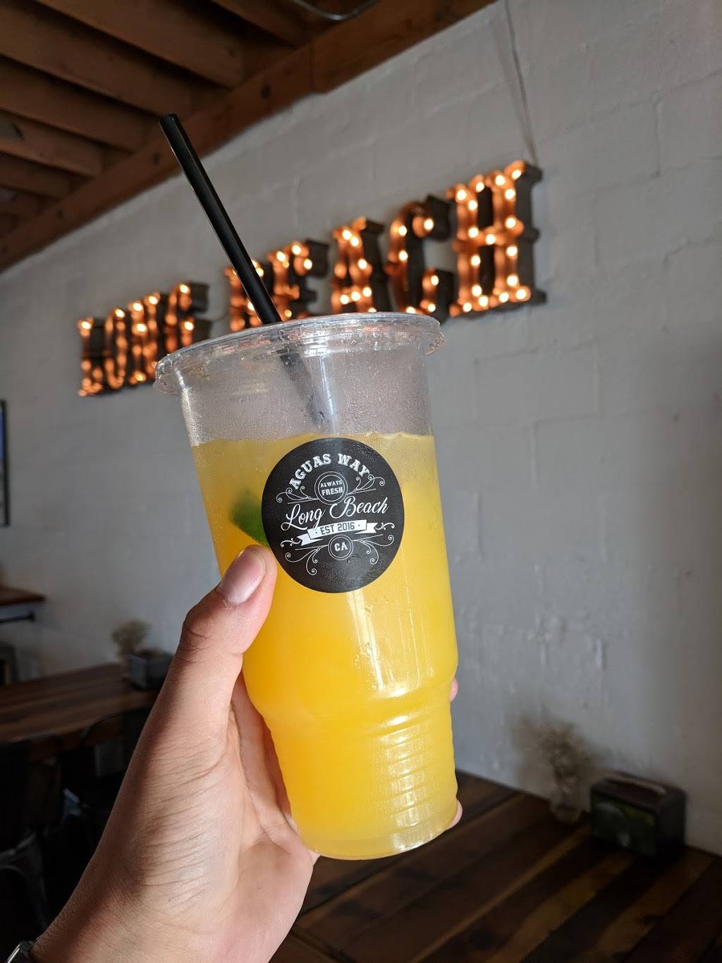 Aguas Way | restaurant | 5248 Long Beach Boulevard, Long Beach, CA 90805, USA | 5627261514 OR +1 562-726-1514